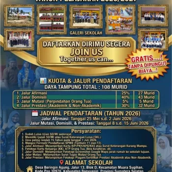SPMB SMPN 3 MUARA SUGIHAN TAPEL 2026-2027